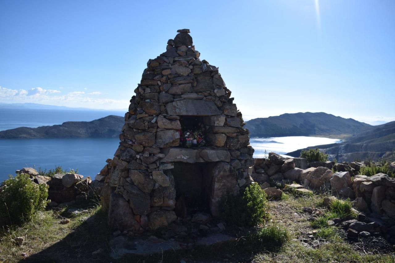 Hostal Del Sol Isla Del Sol Kültér fotó