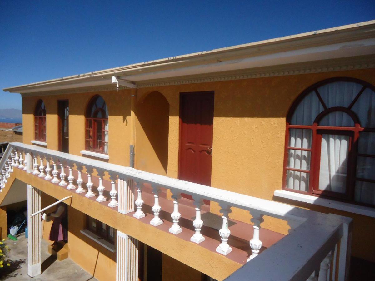 Hostal Del Sol Isla Del Sol Kültér fotó