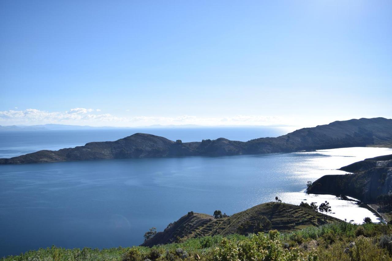 Hostal Del Sol Isla Del Sol Kültér fotó